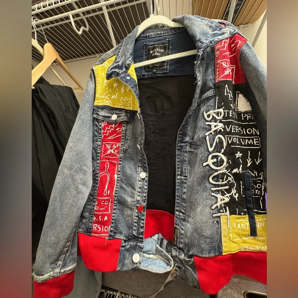Basquiat x Reason Denim Jacket - Picture 2 of 11